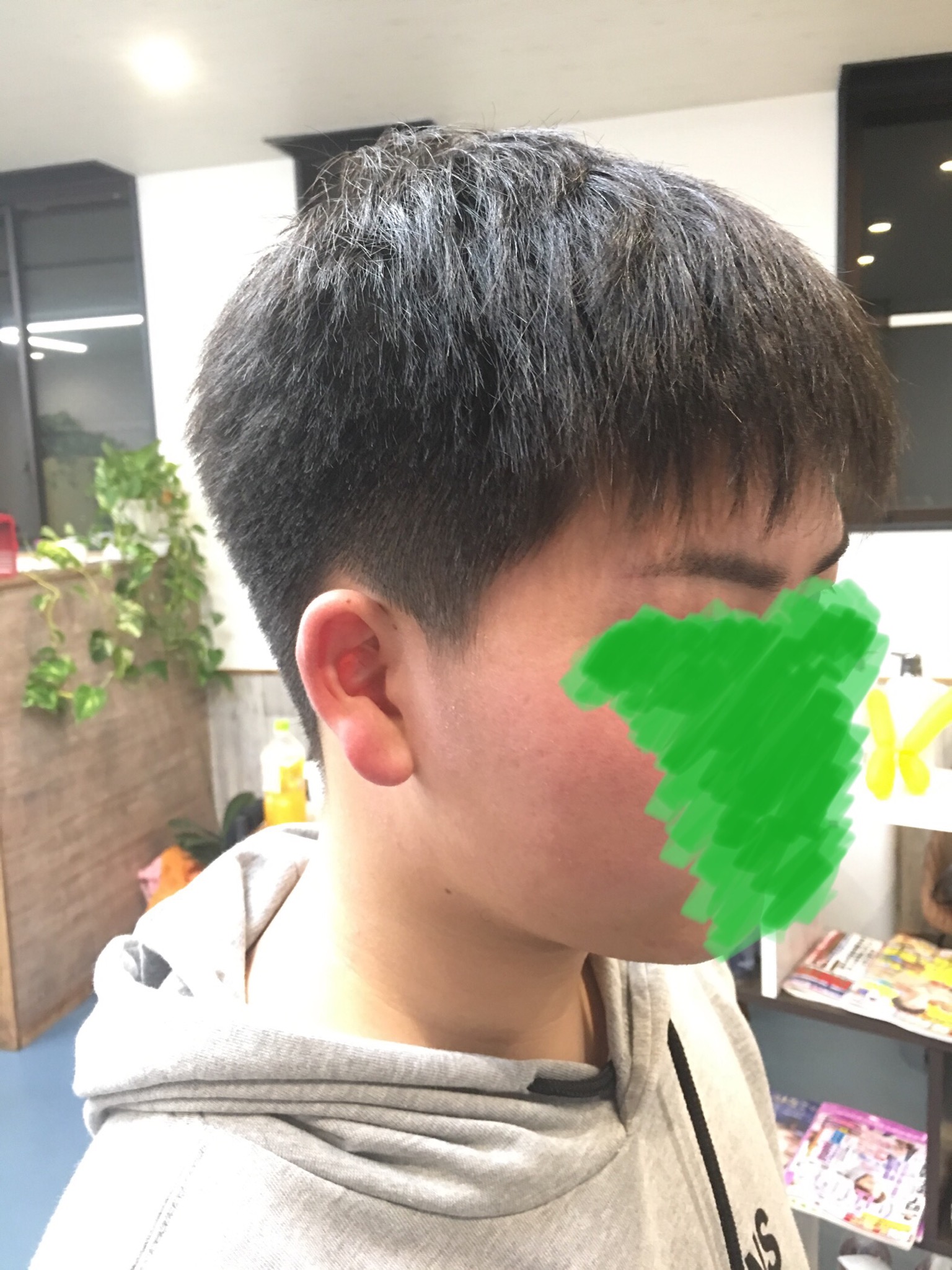 堺市南区美容室 スッキリと短いスソ刈りショート 兄弟仲良しさんです ファシナトゥール Facinatulu ファシナトゥール