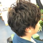 WAX,グリース,セットスタイル,パーマセット,メンズパーマ,パーマ,乾かすと無くなる,ゆるいパーマ,