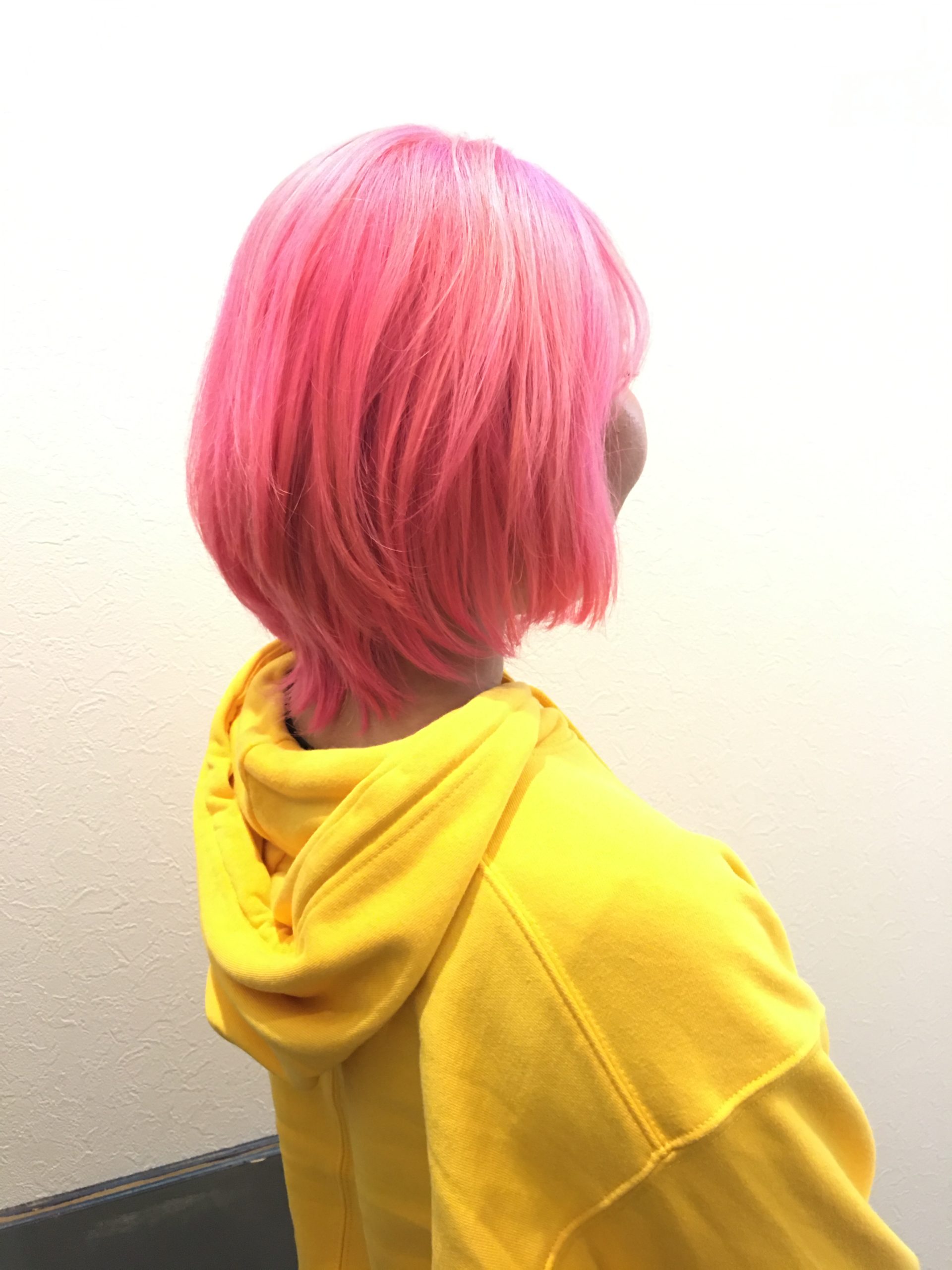 黒髪からブリーチして可愛いピンクちゃん Facinatulu ファシナトゥール